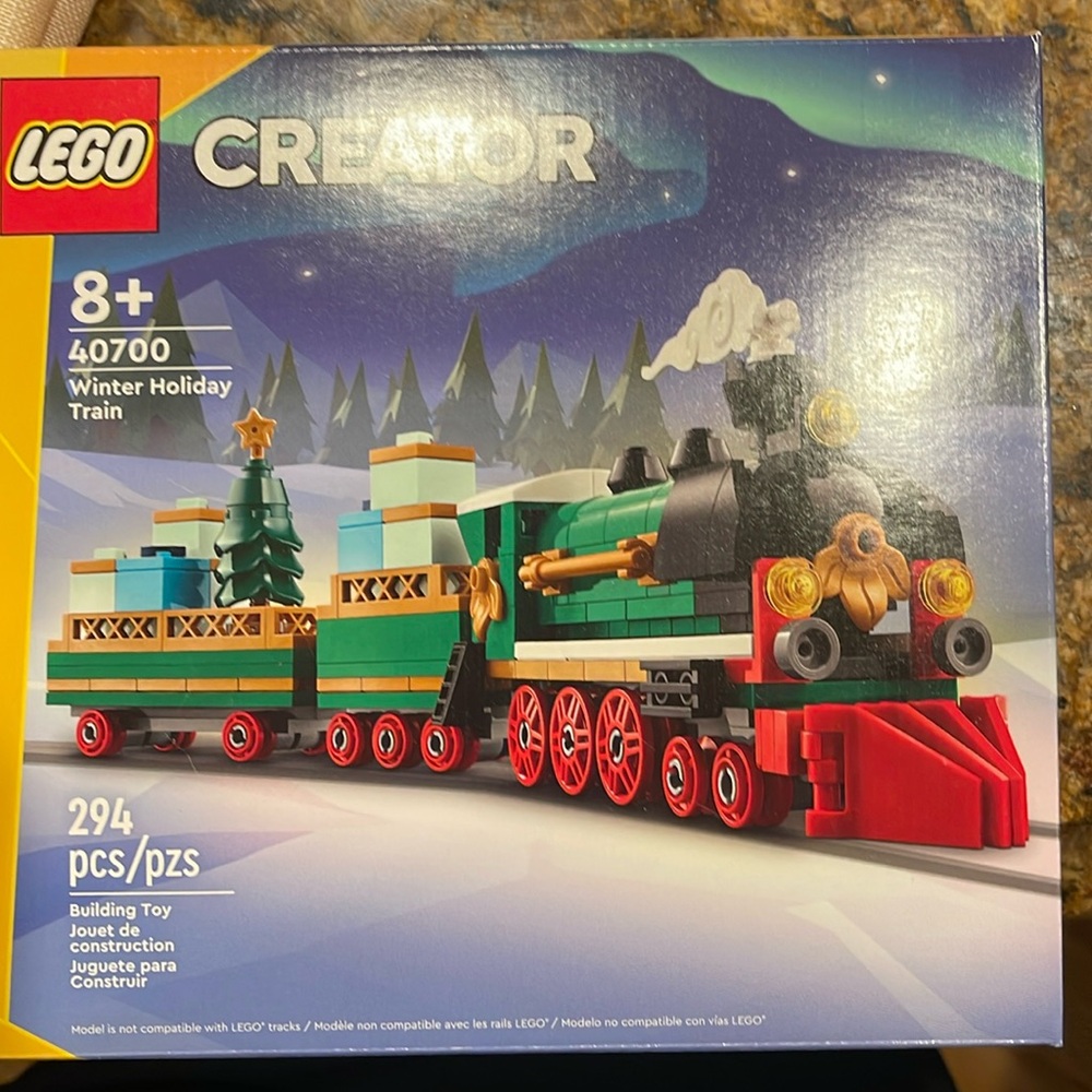 Lego winter holiday train. 2024. Brand new
